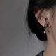 戴巖精致百搭個(gè)性感耳骨夾無(wú)耳洞女高級小眾感酷簡(jiǎn)約高級冷淡風(fēng)格耳飾 不對稱(chēng)芒星耳夾【2個(gè)】