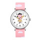史努比（SNOOPY）小學(xué)生手表男防水卡通可愛(ài)ins風(fēng)青少年初高中兒童表 粉色-露西