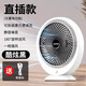 KULVO小風(fēng)扇辦公室桌面usb小型空氣循環(huán)扇學(xué)生宿舍便攜式家用可充電長(cháng)續航大風(fēng)力嬰兒床頭迷你電扇 曜夜黑-插電款 [超長(cháng)續航]