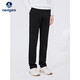納維凱爾意大利小帆船男士休閑褲親膚舒適直筒長(cháng)褲123207909 黑色 32 