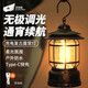 探路蜂（EWPLIRE WASP）探路蜂露營(yíng)燈LED照明馬燈超長(cháng)續航野營(yíng)燈露營(yíng)氛圍燈帳篷燈露營(yíng)燈 探路蜂（復古綠）24小時(shí)發(fā)貨 無(wú)極調光極亮款 快充待機99小時(shí)