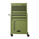 Gstandard 輕奢美式ins風(fēng)工業(yè)風(fēng)咖啡廳畫(huà)室收納推車(chē)置物架收納柜226Z軍綠色