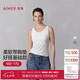 愛(ài)慕（Aimer）內衣女夏季打底寬肩帶帶杯帶胸墊背心上衣AM72B511 M 