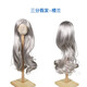 DBS60厘米sd/bjd娃娃假發(fā)高溫絲 DF夢(mèng)童話(huà)3分娃娃可用頭發(fā)發(fā)套 樓蘭 不含娃娃 適用3分女娃bjd娃娃