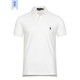 RRL拉夫勞倫Ralph Lauren經(jīng)典小馬標(biāo)刺繡短袖翻領(lǐng)純棉保羅polo衫男夏 白色小馬標(biāo) S (建議130-150斤穿)