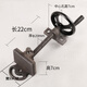三相項(xiàng)3KW400鋼材切割機(jī)配件大全夾板壓板砂輪護(hù)罩皮帶支架開(kāi)關(guān)軸 鑄鐵款 夾具總成一套
