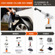 億力無(wú)線(xiàn)高壓洗車(chē)機 家用手持鋰電洗車(chē)機 便攜鋰電水槍 鋰電高壓水槍 250W -2060D-B+伸縮刷20L水桶+毛巾