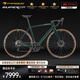 瑞豹SUPERSPORT公路車公路自行車瑞豹公路車自行車公路車 XL|珍珠暗綠 105 線拉碟剎