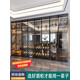 羊詩(shī)詩(shī)全景玻璃酒柜定制輕奢高端鋁合金玻璃門(mén)柜手辦柜展示柜紅酒柜定做 四門(mén) 含酒杯架