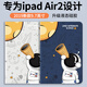 夢想可嘉 適用ipad air2保護(hù)套 ipad air保護(hù)殼9.7英寸全包蘋果平板電腦硅膠防摔軟套 ipad air2/air【藍(lán)色】仰望星空