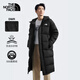 北面（The North Face）羽絨服男女同款棉衣年秋冬新品戶外550蓬鵝絨長款保暖外套81P7 4H0/黑色 M /170