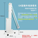 申星SX型紫外線(xiàn)消毒車(chē)殺菌燈醫院診所學(xué)校家用移動(dòng)定時(shí)除螨大功率 SX型消毒車(chē)帶臭氧燈管無(wú)遙控