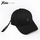Xotic官方 長(cháng)飄帶YOLO刺繡 臺灣 棒球帽鴨舌帽男女 程瀟 易烊千璽同款 黑色 均碼 55-61cm