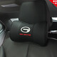 米多多一對裝 汽車(chē)頭枕 真皮車(chē)用靠枕 U型頸枕 護頸枕 汽車(chē)用品 廣汽傳祺GS4/5GA36 專(zhuān)用 2個(gè) 黑色一對裝