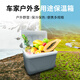探路者保溫箱 戶外露營(yíng)野餐冷藏?cái)[攤便攜大容量保鮮箱 保溫箱8.5L