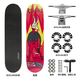 播零（Boiling） 滑板初學(xué)者青少年成人兒童男女生刷街四輪公路雙翹專(zhuān)業(yè)滑板整板 解放
