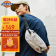 Dickies單肩斜挎包男多隔層胸包DK騎行運動多功能腰包休閑風(fēng)大容量手機(jī)包