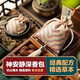 藥嬸 | 神安靜深 睡眠中藥材香囊香包薰衣草睡眠端午節香囊干花香料 大號1個(gè) 好夢(mèng)常伴