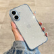 宇竹適用蘋果16手機(jī)殼新款iphone16promax保護(hù)套閃粉16pro高級感plus全包鏡頭15防摔14pro的硅膠13小眾 【藍(lán)色】透明閃粉-硅膠軟殼 iPhone 16