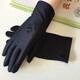 貝仕捷夏季防曬手套女士春秋薄款騎開(kāi)車(chē)禮儀氨綸彈力珠寶 繡花黑色4雙 均碼