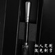 傘小滿（一把可訂）私人定制高檔直桿自動雨傘刻字長柄男生雙人印刷logo 黑色-刻字定制