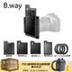 蘭道（B.way） S-ONE方片100mm風(fēng)光系統方形濾鏡套裝（支架/cpl偏振鏡/gnd漸變鏡/nd減光鏡/包/接環(huán)） 【方片濾鏡套裝B進(jìn)階版】