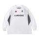 LUSHISI美式訓練服籃球速干長(cháng)袖t恤投籃服復古賽車(chē)服斗志 白色 斗志 撞色長(cháng)袖 XL