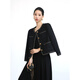 SHENSHEN WITH U深深定制法式羊毛粗花呢小香外套女春秋新款韓版寬松氣質(zhì)百搭上衣 黑色 M