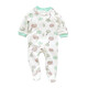 Iceagezoo斷碼嬰兒棉A類(lèi)男女寶長(cháng)袖爬服春秋哈衣雙拉鏈睡衣包腳連體 大樹(shù)雙拉鏈 66cm 3-6個(gè)月