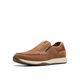 Clarks 其樂 男士 Sailview Step一腳蹬船鞋 休閑舒適樂福鞋 淺褐色磨砂皮 9