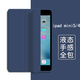 唯少 iPad mini2/3/1保護(hù)套7.9英寸蘋果平板電腦迷你第2代保護(hù)殼三折防摔智能休眠皮套 深海藍(lán)【智能休眠皮套】配觸屏筆 ipadmini3/2/1【7.9英寸】
