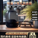 OLPAY哈曼卡頓音箱響支架琉璃5/4/3代水晶4實木底座四五代架子藍牙音響架桌面款低音炮配件加厚減震托盤 黑色托盤+胡桃木色腿【帶燈光】