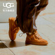 UGG秋季女士舒適平底圓頭雙色系帶時(shí)尚低幫休閑鞋明星同款1144032 CHE | 栗色 39