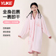 羽克（Yuke）游泳配件兒童速干浴巾游泳浴袍斗篷帶帽男女童溫泉便攜吸水沙灘巾 粉色糖果兔(推薦身高110-140cm） 均碼/收藏加購優(yōu)先發(fā)貨
