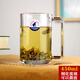 樂(lè )美雅 鋼化玻璃茶杯帶手柄透明泡茶杯家用耐熱喝茶杯綠茶杯防摔加厚茶水杯啤酒杯 450ml 能量鋼化杯