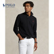 Polo Ralph Lauren 拉夫勞倫 男裝 經(jīng)典款定制修身版型Polo衫RL12924 001-黑色 L (偏大)