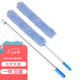佛山市施達(dá)清潔設(shè)備有限公司（CT CORPORATION LTD.）超細(xì)纖維塵掃 雞毛撣子吸附塵埃家用除塵撣子不易掉毛可彎曲清潔 B1厚款（含短桿、長桿） 藍(lán)色
