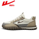 回力【廠(chǎng)牌】男鞋2024防臭運動(dòng)跑步軟底阿甘休閑鞋板鞋男士豆豆鞋 米卡其 39 245