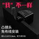 梓潤4g攝像頭智能家用高清夜視室內(nèi)外無線網(wǎng)絡(luò)wifi手機遠(yuǎn)程監(jiān)控小型監(jiān)視器貓眼攝像頭 10小時4K凸鏡頭wifi版+32G高速卡