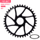 PASS QUESTPASS QUEST禧瑪諾牙盤m8100 7100 6100直裝正負(fù)齒盤片山地單盤 SHIMANO 40t 黑色圓盤