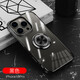 加利兔 適用蘋果16Pro手機(jī)殼指環(huán)支架iPhone16ProMax電鍍透明保護(hù)殼超薄磨砂鏡頭全包軟殼plus保護(hù)套 蘋果16Pro【黑色】指環(huán)支架