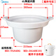 適配美的電燉鍋MD-DG40E101/TGS40G白陶瓷赤陶鍋內膽蓋子4L升配件 4L陶瓷內膽