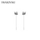 施華洛世奇（SWAROVSKI）黑白漸變天鵝  SWAN PAVE  耳環(huán)女 5614117
