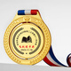 心若晴天 旋轉獎牌定做金屬獎牌獎?wù)轮谱鬟\動(dòng)會(huì )比賽通用金銀銅牌紀念牌定制全民健身馬拉松徒步完賽紀念品 款式一 含盒子
