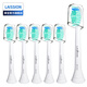 LAISSION適配飛利浦電動牙刷頭hx6250替換刷頭6100/6530/6730/3260a/3226萊信 標(biāo)準(zhǔn)6支裝
