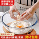 拜杰玻璃碗和面盆沙拉碗水果盤泡面透明湯碗家用餐具4500ml
