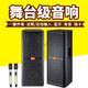 丹嘜仕（Danms）專業(yè)大型舞臺音響套裝雙15吋戶外廣場舞大功率婚慶演出有源KTV音箱設備功放音響話筒麥克風一體機 15寸DM252主副音響