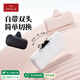 愛沃可（iWALK）【3C認證】可切換雙接頭膠囊充電寶5000毫安迷你便攜移動電源15W快充適用iPhone全系/華為/小米 白