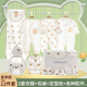 鵬優(yōu)嬰兒衣服純棉夏超薄新生兒禮盒套裝空調(diào)服初生寶寶出生禮物待產(chǎn)包 22件套白色夏季款 59cm (建議0-3月)