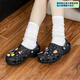 卡駱馳（crocs）榴蓮Clog洞洞鞋男女鞋涼拖拖鞋沙灘涼鞋 209563-001 M9W11
